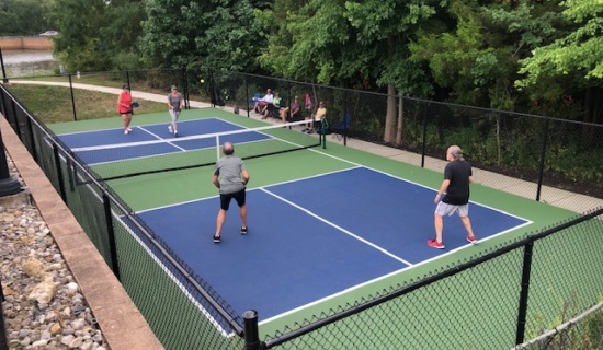 Pickle Ball Court Fence in Spokane WA