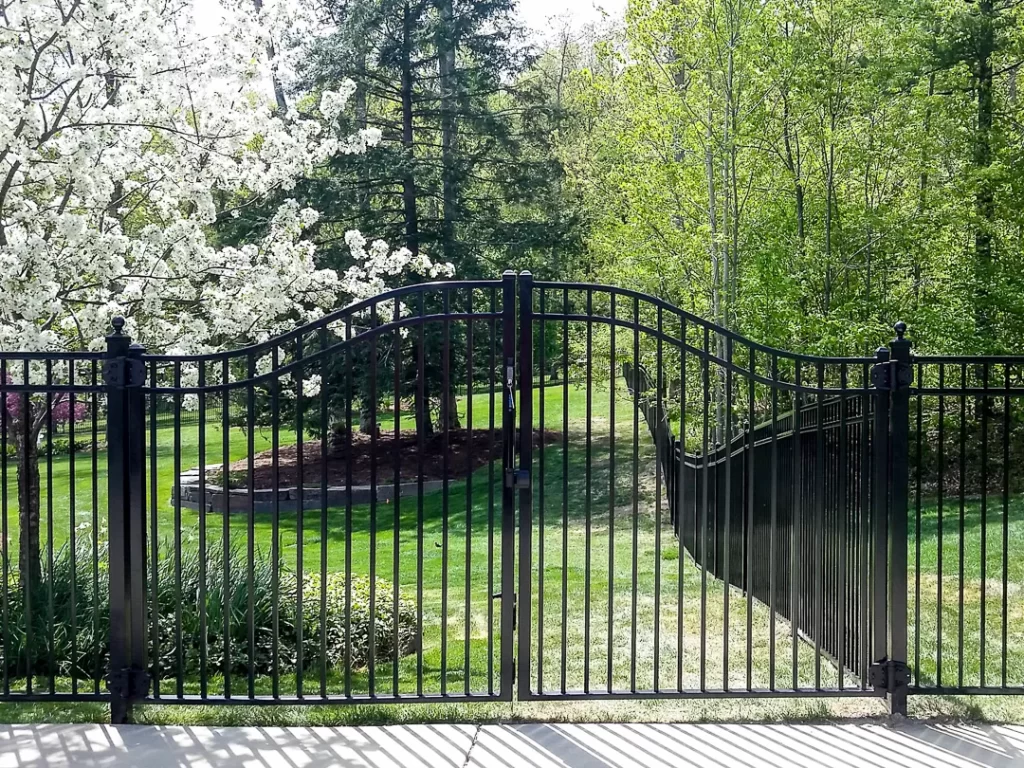 Custom Double Drive Ornamental Gate